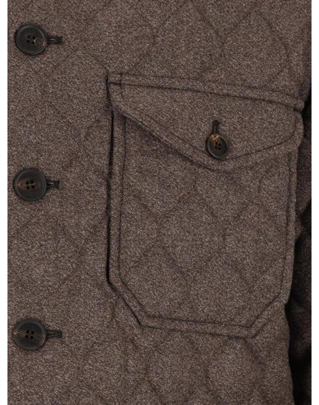 엠포리오 아르마니 [해외직구] 26FW 엠포리오 아르마니 자켓 EM007303AF29403O6004 BROWN 착용컷