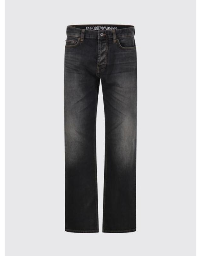 엠포리오 아르마니 [해외직구] 26FW 엠포리오 아르마니 데님 팬츠 EM006492AF29572 M8001 Grey 착용컷