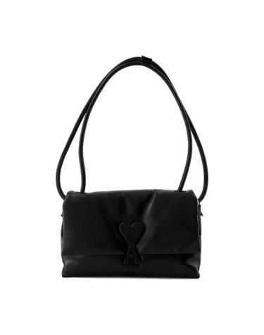 [해외직구] 24SS 아미 카우하이드 레더 부레즈부 ULL163 AL0052 001 black