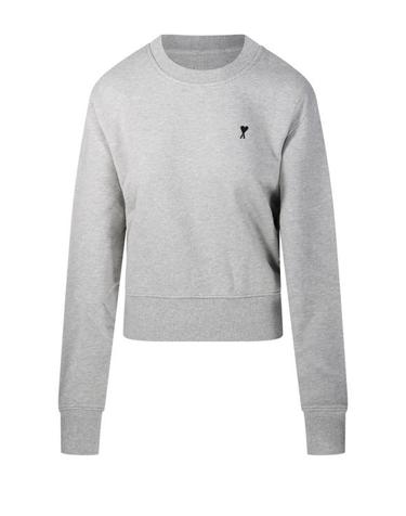 [해외직구] 26FW 아미 긴팔 티셔츠 FSW799 730 A273 GRIS CENDRE CHINE NOIR