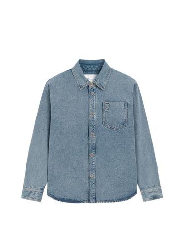 [해외직구] 26FW 아미 데님 셔츠 UJK918DE0046 480BLEUUSED
