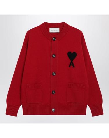 [해외직구] 26FW 아미 ADC 크루넥 가디건 UKC368018 Red