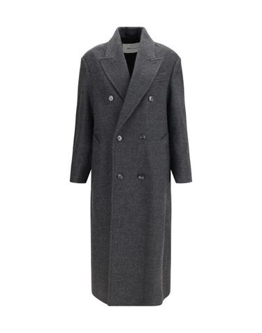 [해외직구] 26FW 아미 울 더블 브레스트 롱 코트 FCO458WV0078 A189 GRIGIO