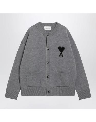 [해외직구] 26FW 아미 ADC 크루넥 가디건 UKC368U018 A273 GREY