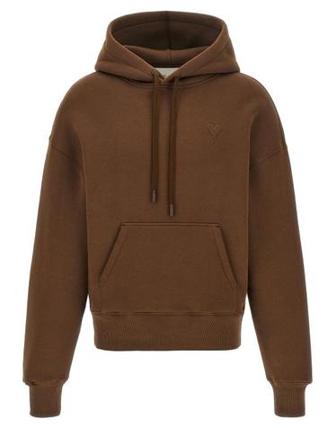 [해외직구] 26FW 아미 후드 티셔츠 AM344340BM BROWN