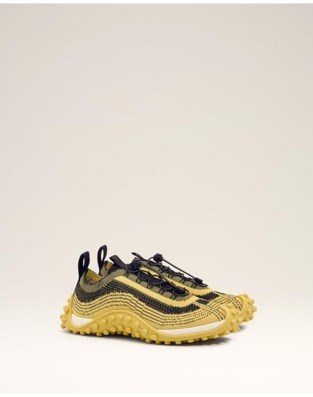 아미 [해외직구] 26SS 아미 니트 미라지 스니커즈 USN505AK0011 A149 YELLOW PASTEL BLACK 착용컷