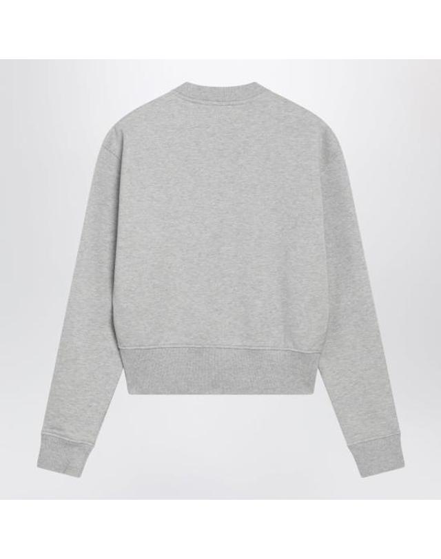 아미 [해외직구] 26FW 아미 긴팔 티셔츠 FSW799730 Grey 착용컷