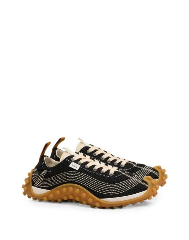 아미 [해외직구] 26FW 아미 스니커즈 USN505 AW0003 044 BLACK IVORY 착용컷