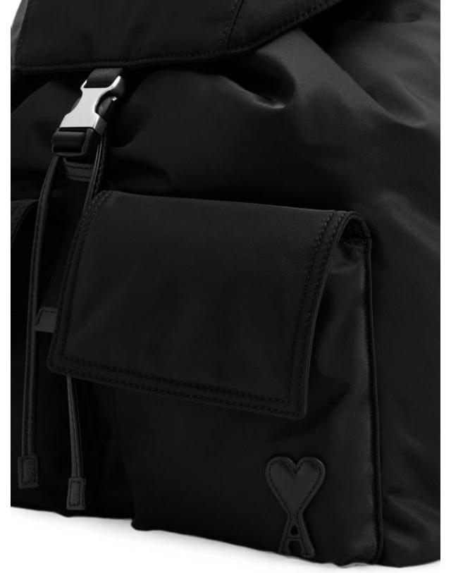 아미 [해외직구] 26FW 아미 백팩 ULL757 AW0001001 Black 착용컷