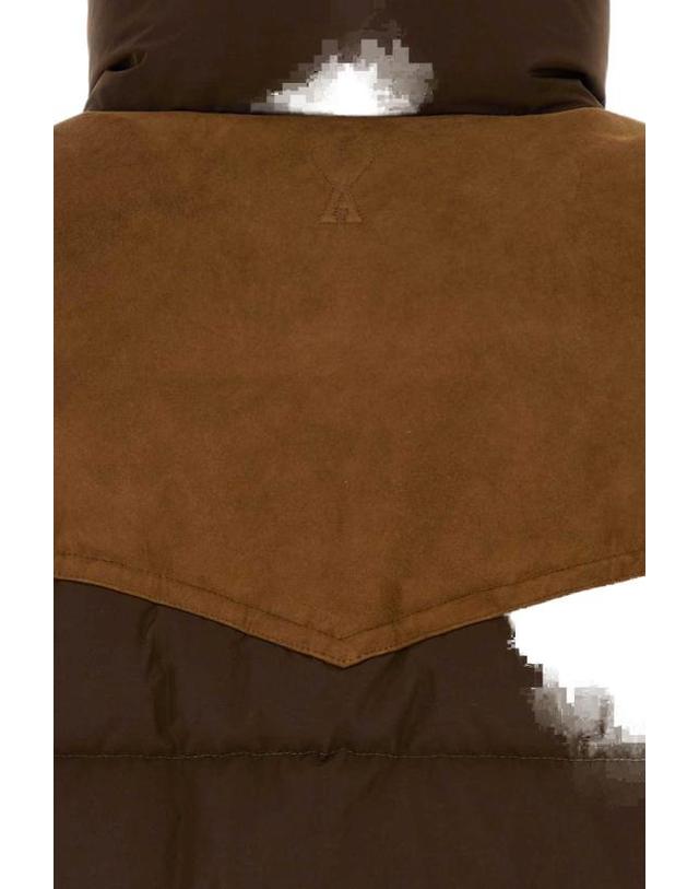 아미 [해외직구] 26FW 아미 패딩 UJK924PL0117 2221 BROWN 착용컷