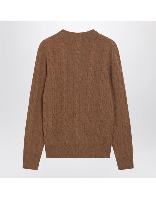 아미 [해외직구] 26FW 아미 긴팔 티셔츠 UKS880KN0189 Beige 착용컷