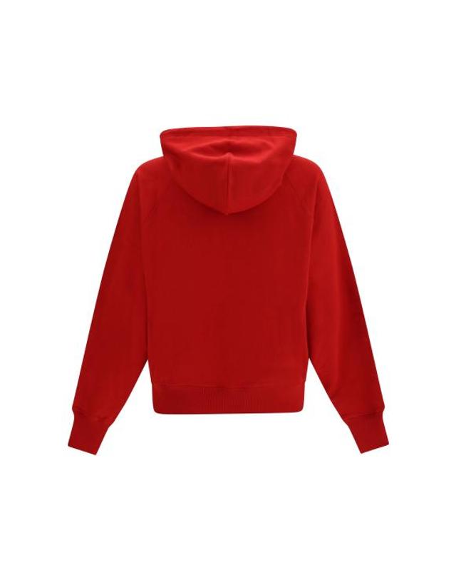 아미 [해외직구] 26FW 아미 후드 티셔츠 USW803JE0273 A202 RED 착용컷