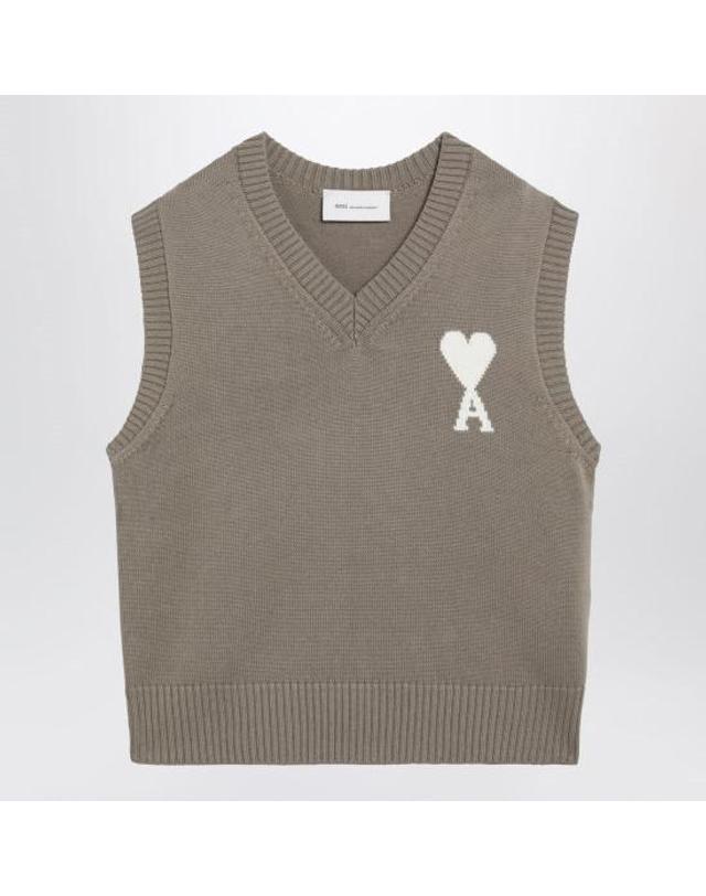 아미 [해외직구] 26SS 아미 베스트 UKS860UKN0156 A117 BEIGE 착용컷
