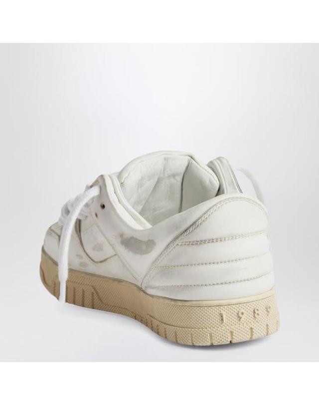 1989 스튜디오 [해외직구] 24FW 1989 스튜디오 뮬 슬리퍼 UFW24 801 LTHLE White 착용컷