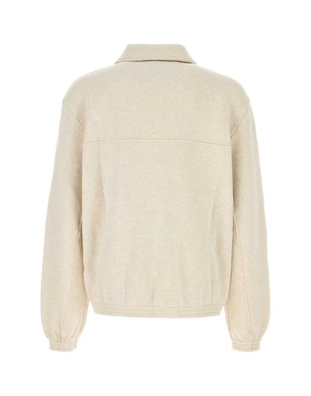 1989 스튜디오 [해외직구] 25SS 1989 스튜디오 스웨터 S03MMG001FLE001 4200 BEIGE 착용컷