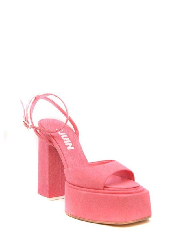 3주인 [해외직구] 23SS 3주인 힐 펌프스 BETHJ080JEANSCANDY Pink 착용컷