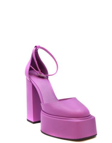 [해외직구] 23SS 3주인 힐 펌프스 AMBRA 080 MOK ASH Violet