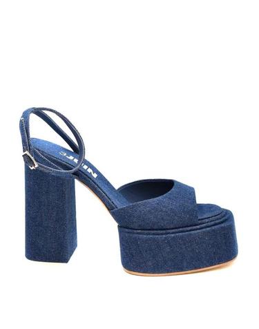 [해외직구] 23SS 3주인 힐 펌프스 BETHJ080MOK Dark Wash