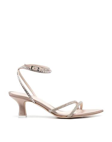 [해외직구] 23SS 3주인 샌들 323SC017J0775X01SATIN Pink
