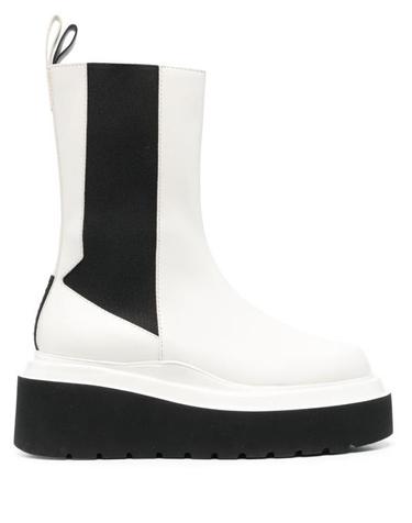 [해외직구] 22FW 3주인 부츠 323W7002 0676107IVORY White