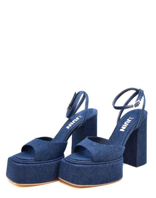 3주인 [해외직구] 23SS 3주인 힐 펌프스 BETHJ080MOK Dark Wash 착용컷