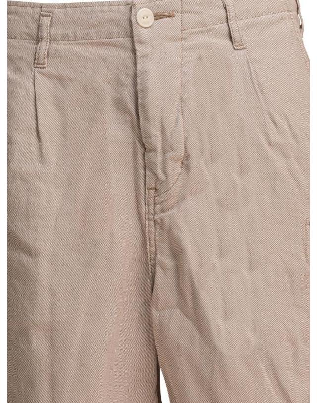 논네이티브 [해외직구] 25SS 논네이티브 숏팬츠 NNP4622IVORY BEIGE 착용컷