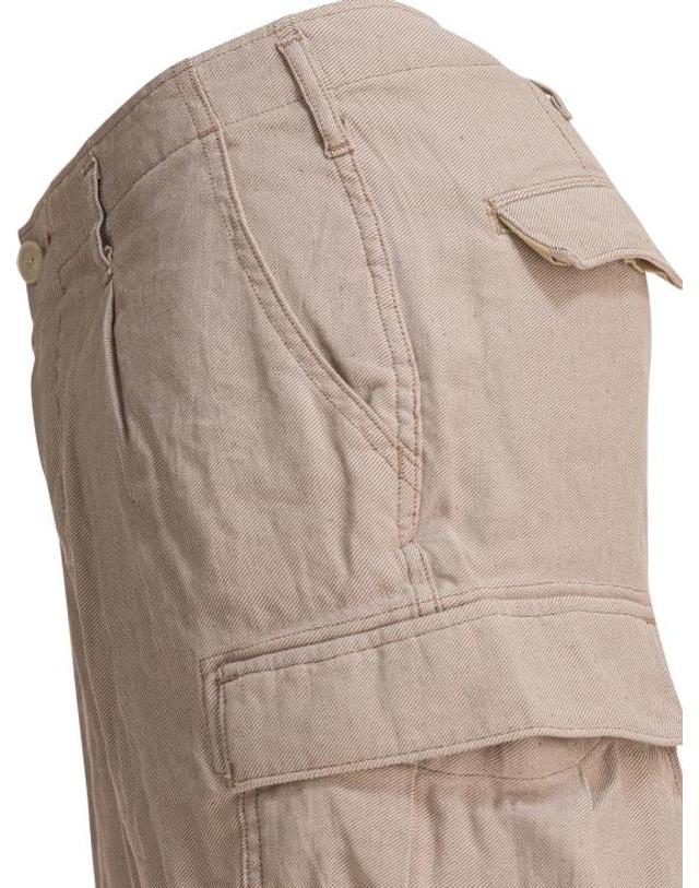논네이티브 [해외직구] 25SS 논네이티브 숏팬츠 NNP4622IVORY BEIGE 착용컷