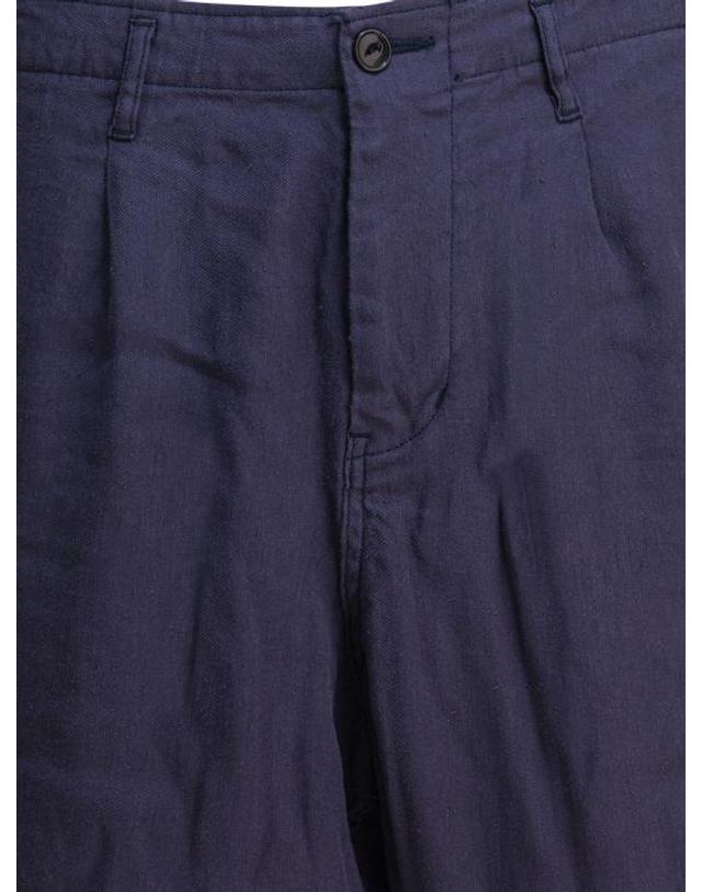논네이티브 [해외직구] 25SS 논네이티브 숏팬츠 NNP4622DKNAVY BLUE 착용컷