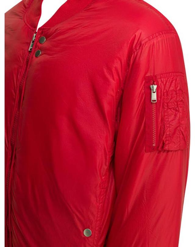 논네이티브 [해외직구] 25FW 논네이티브 봄버 자켓 NNJU4701RED 착용컷