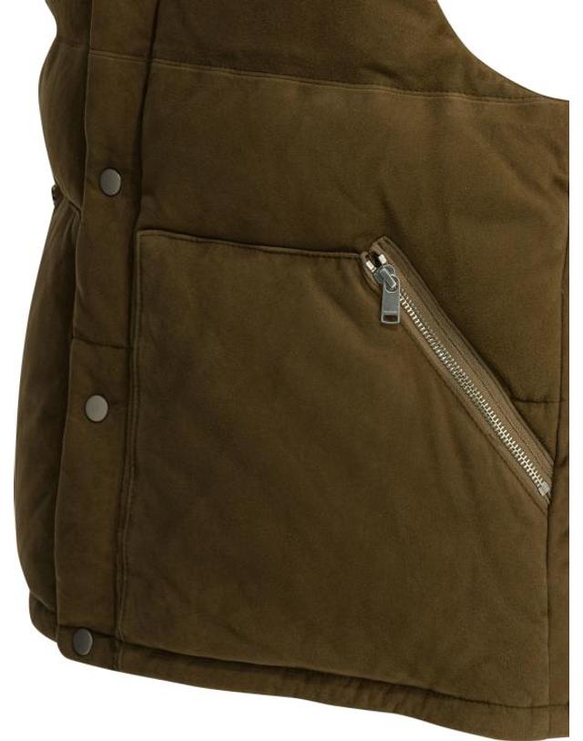논네이티브 [해외직구] 25FW 논네이티브 베스트 NNV4704BROWN 착용컷