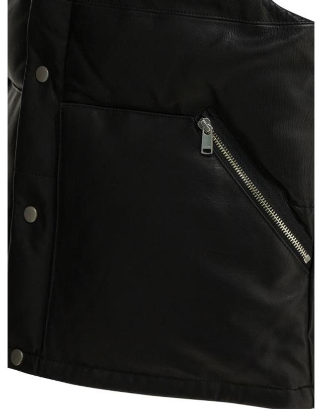 논네이티브 [해외직구] 25FW 논네이티브 베스트 NNV4703BLACK 착용컷