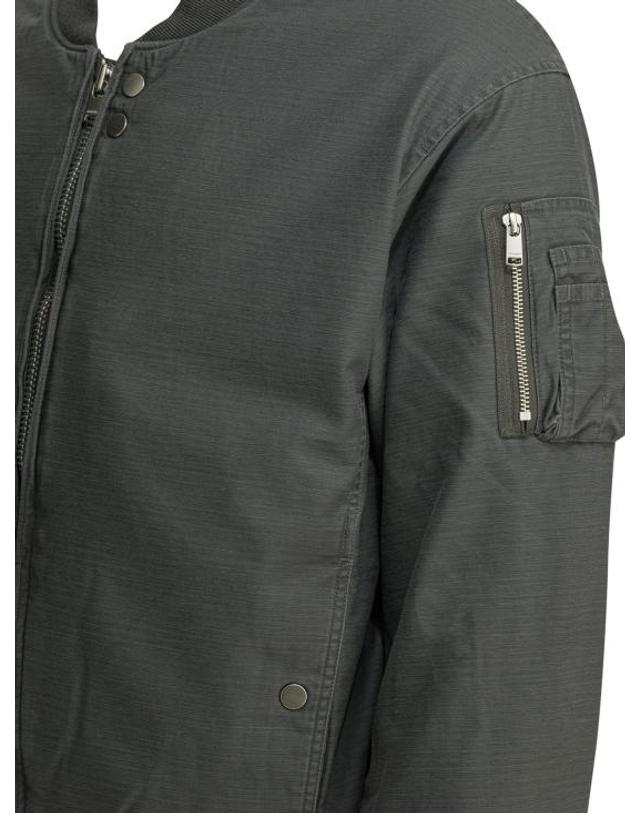 논네이티브 [해외직구] 25FW 논네이티브 봄버 자켓 NNJU4702GRAY GREY 착용컷