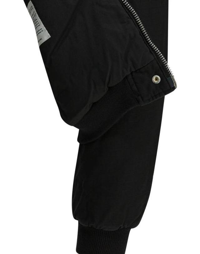 논네이티브 [해외직구] 25FW 논네이티브 봄버 자켓 NNJU4702BLACK 착용컷