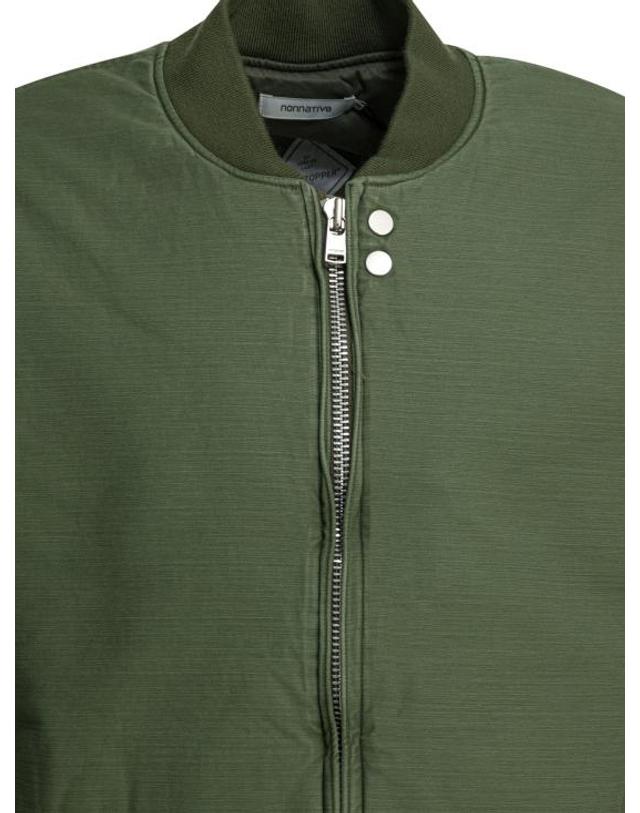 논네이티브 [해외직구] 25FW 논네이티브 봄버 자켓 NNJU4702OLIVE GREEN 착용컷