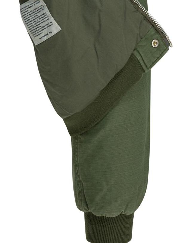 논네이티브 [해외직구] 25FW 논네이티브 봄버 자켓 NNJU4702OLIVE GREEN 착용컷