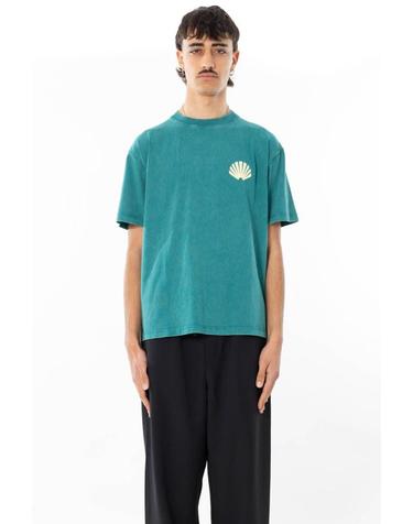 [해외직구] 26SS 뉴 암스테르담 서프 어쏘시에이션 반팔 티셔츠 2601064002 SEA GREEN YELLO Green