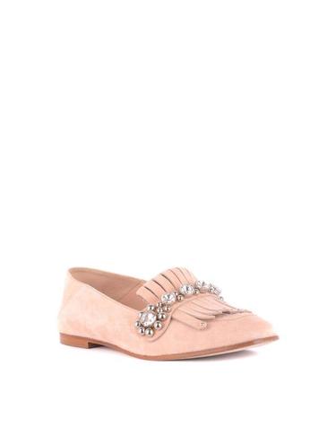 [해외직구] 18SS 니나리루 플랫 슈즈 281591YL Nude Neutrals