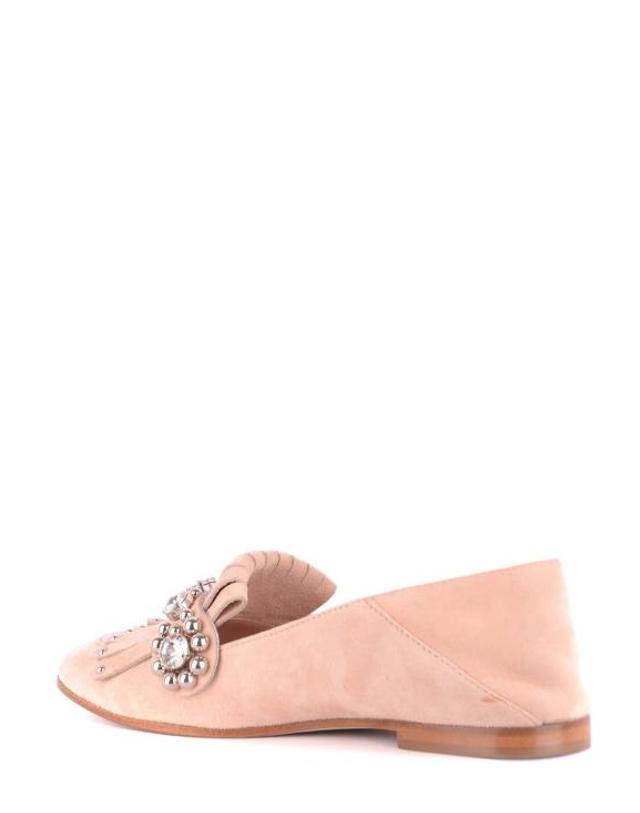 니나릴로우 [해외직구] 18SS 니나리루 플랫 슈즈 281591YL Nude Neutrals 착용컷