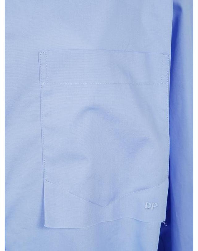 다크파크 [해외직구] 25SS 다크파크 블라우스 WSH05FAC69 0056 BLUE 착용컷