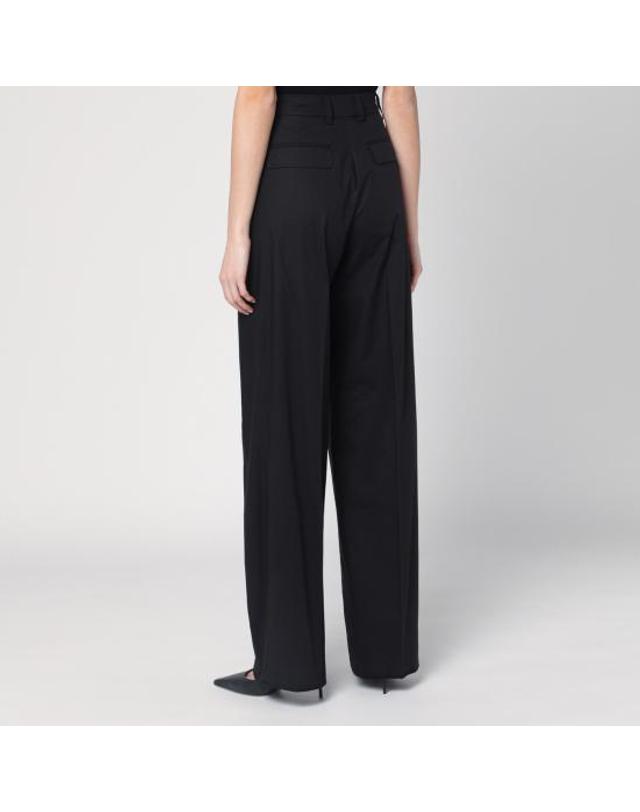 더라테스트 [해외직구] 25SS 더 레이티스트 스트레이트 팬츠 TLW03104T0195ABTP Black 착용컷