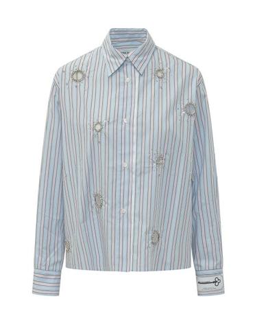 [해외직구] 26SS 데 펨메스 셔츠 D123RH D6580 BLUEBERRY PINK