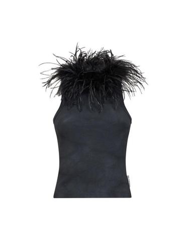 [해외직구] 26FW 데 펨메스 민소매 티셔츠 D101JA D0962 BLACK