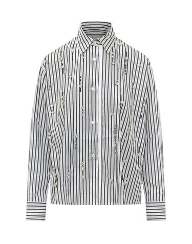 [해외직구] 26FW 데 펨메스 셔츠 D123RD D1167 OFF WHITE NAVY