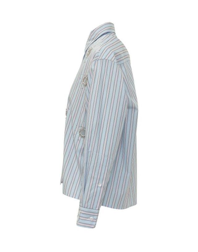 데 펨메스 [해외직구] 26SS 데 펨메스 셔츠 D123RH D6580 BLUEBERRY PINK 착용컷