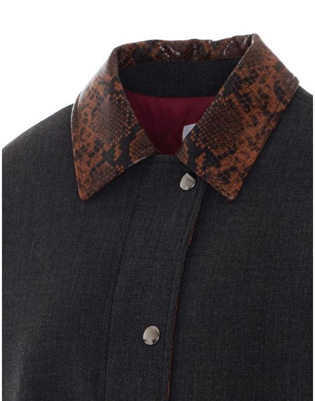 데 펨메스 [해외직구] 26FW 데 펨메스 자켓 D612WO D0962 Black 착용컷