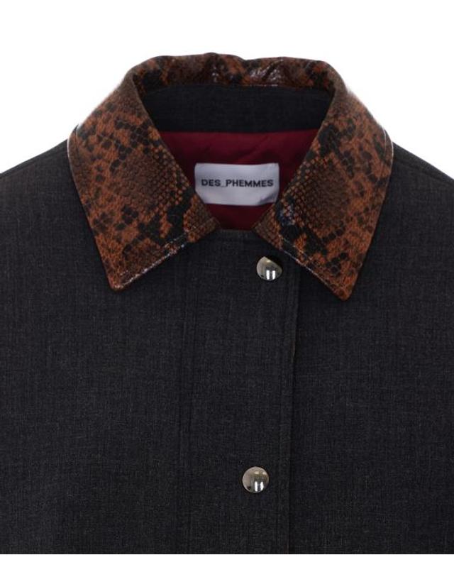 데 펨메스 [해외직구] 26FW 데 펨메스 자켓 D612WO D0962 Black 착용컷