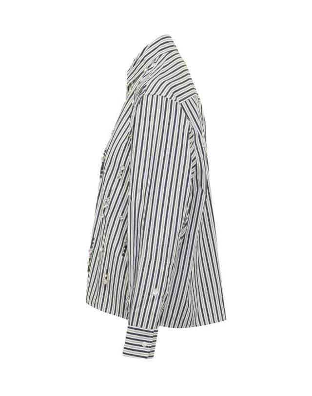 데 펨메스 [해외직구] 26FW 데 펨메스 셔츠 D123RD D1167 OFF WHITE NAVY 착용컷
