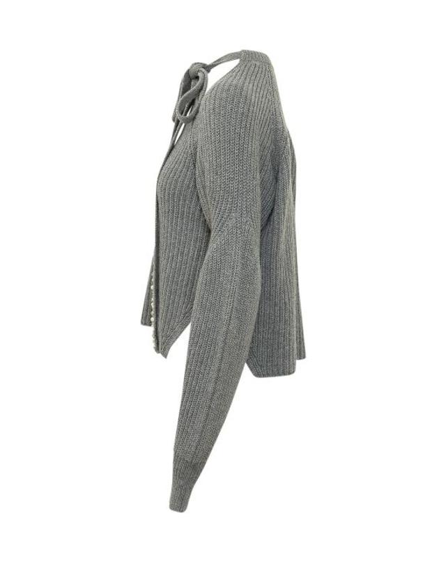 데 펨메스 [해외직구] 26FW 데 펨메스 스웨터 D750KW D0963 LIGHT GREY 착용컷