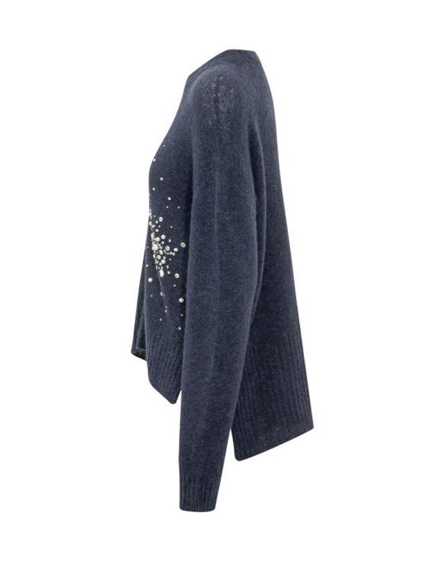 데 펨메스 [해외직구] 26FW 데 펨메스 스웨터 D753KL D0657 NAVY 착용컷