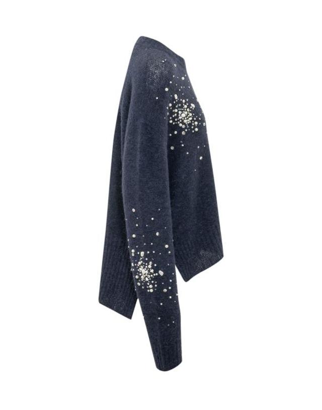 데 펨메스 [해외직구] 26FW 데 펨메스 스웨터 D753KL D0657 NAVY 착용컷